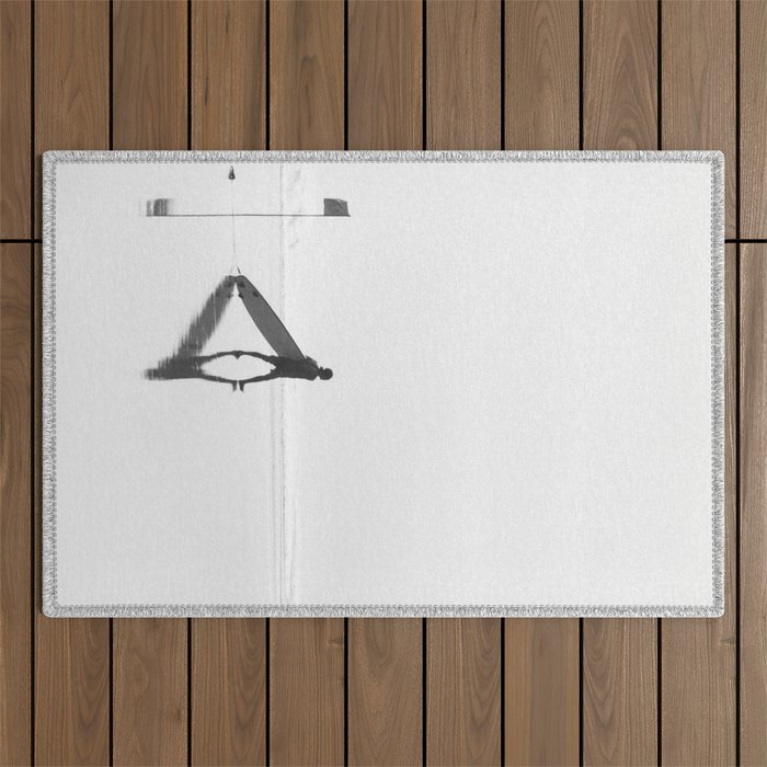 Modern Coastal Surfer Photography Outdoor Rug Gallery Image 1