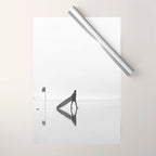 Modern Coastal Surfer Photography Wrapping Paper Gallery Image 1