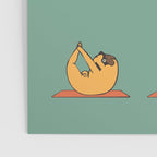 Pug Yoga Poster Gallery Image 3