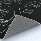 Faces in Dark Rug Gallery Image 4