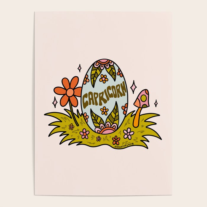Capricorn Easter Egg Poster Gallery Image 4