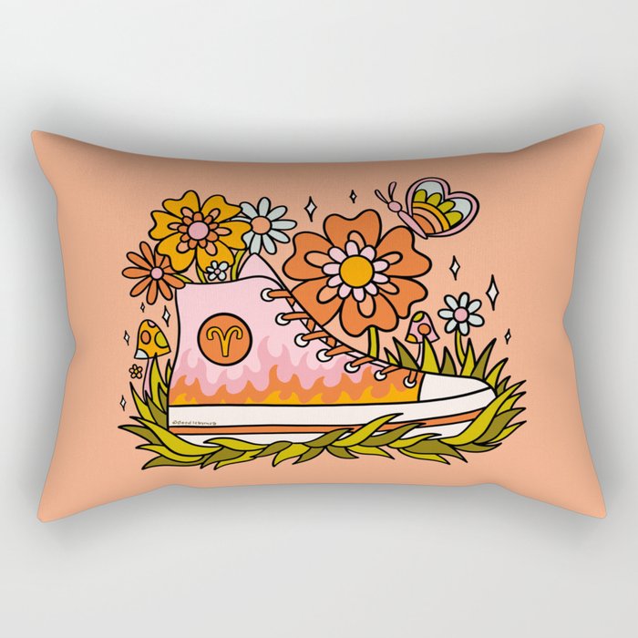 Aries Sneaker Rectangular Pillow Gallery Image 2