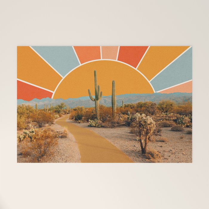 Desert Sun Welcome Mat Gallery Image 1
