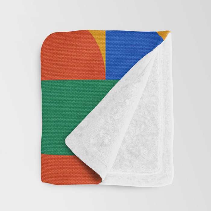 BAUHAUS PATTERN STUDY 01 Throw Blanket Gallery Image 3