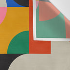 BAUHAUS PATTERN STUDY 01 Wall Tapestry Gallery Image 3
