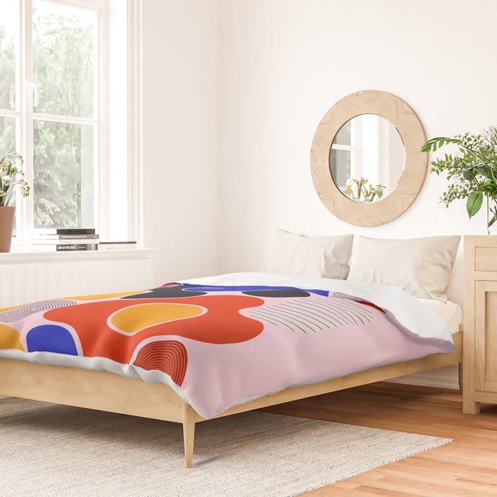 Mid-century no5 Duvet Cover Gallery Image 2