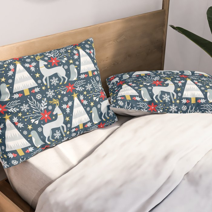 Winter Forest Pillow Sham Gallery Image 2