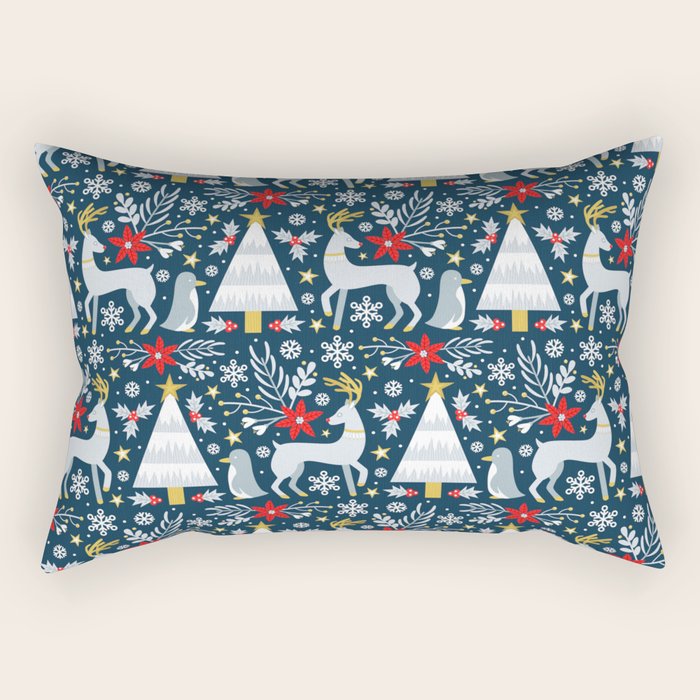 Winter Forest Rectangular Pillow Gallery Image 1