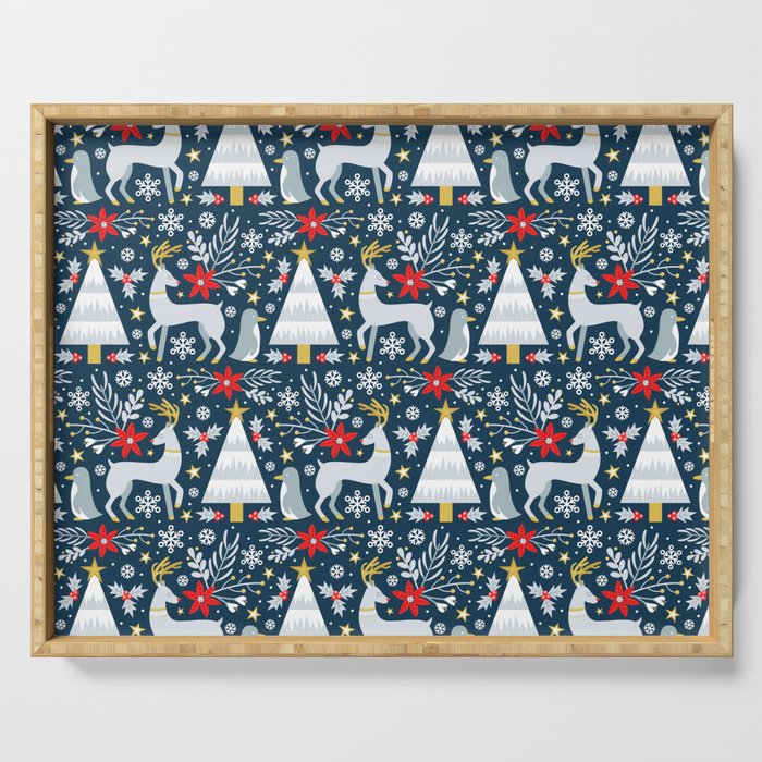 Winter Forest Serving Tray Gallery Image 1