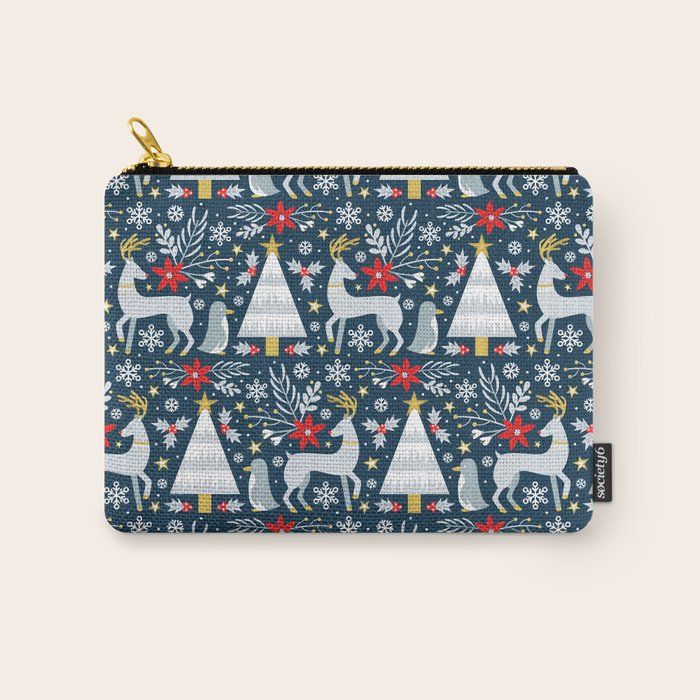 Winter Forest Carry All Pouch Gallery Image 1