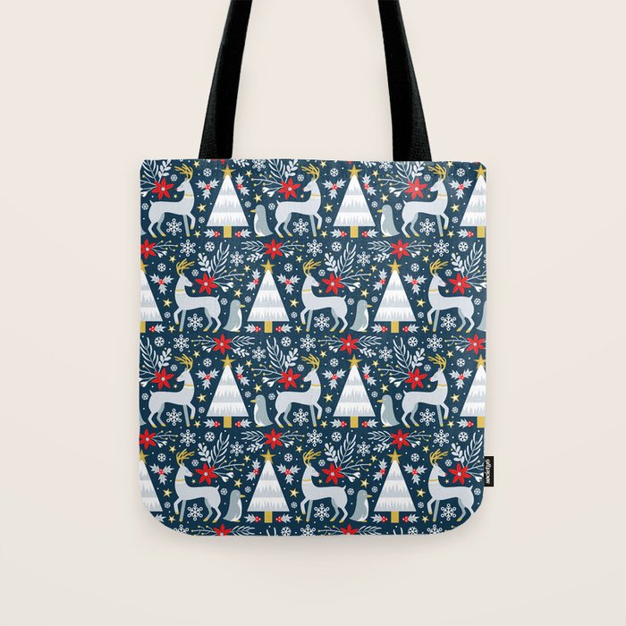 Winter Forest Tote Bag Gallery Image 1