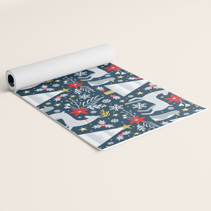 Winter Forest Yoga Mat Gallery Image 2