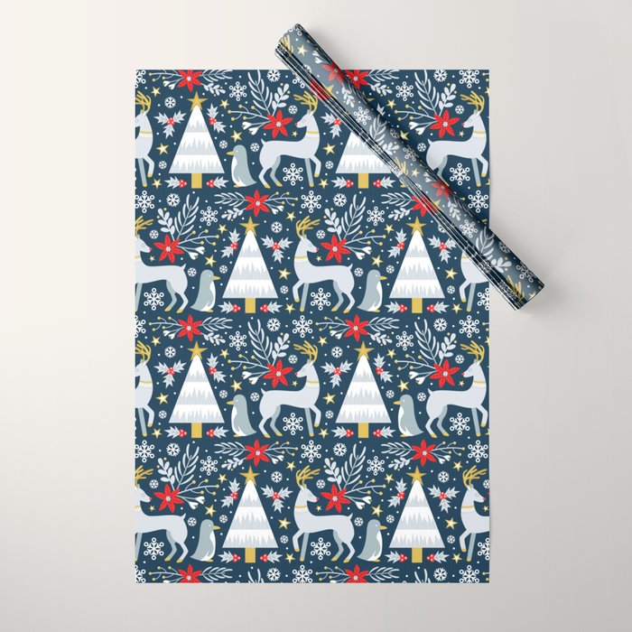Winter Forest Wrapping Paper