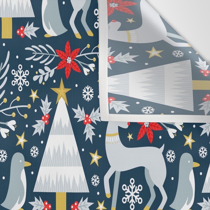 Winter Forest Wall Tapestry Gallery Image 3