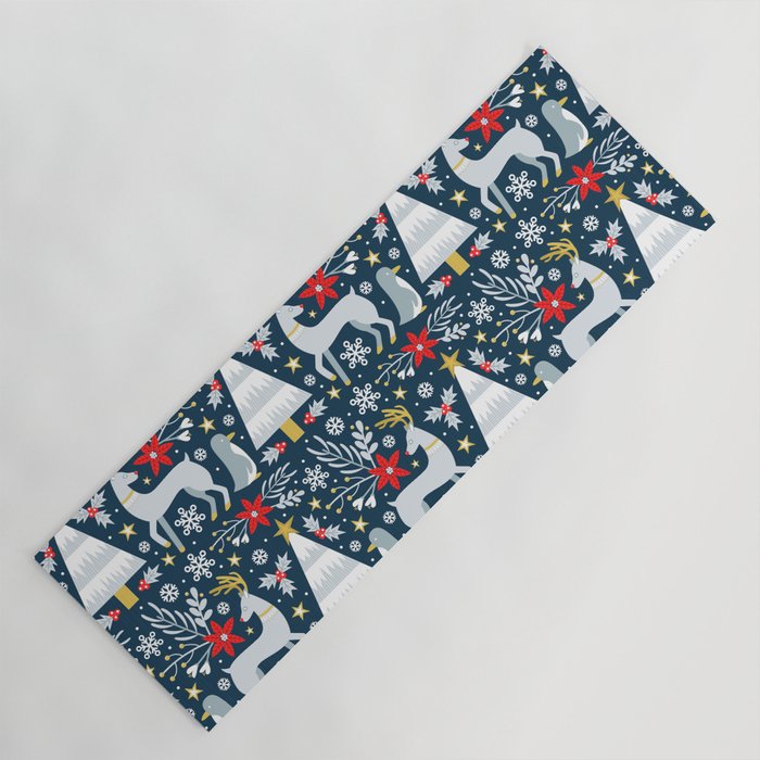 Winter Forest Yoga Mat Gallery Image 1