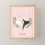 Virgo Zodiac Series Mini Art Print Gallery Image 1