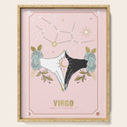 Virgo Zodiac Series Serving Tray Gallery Image 1