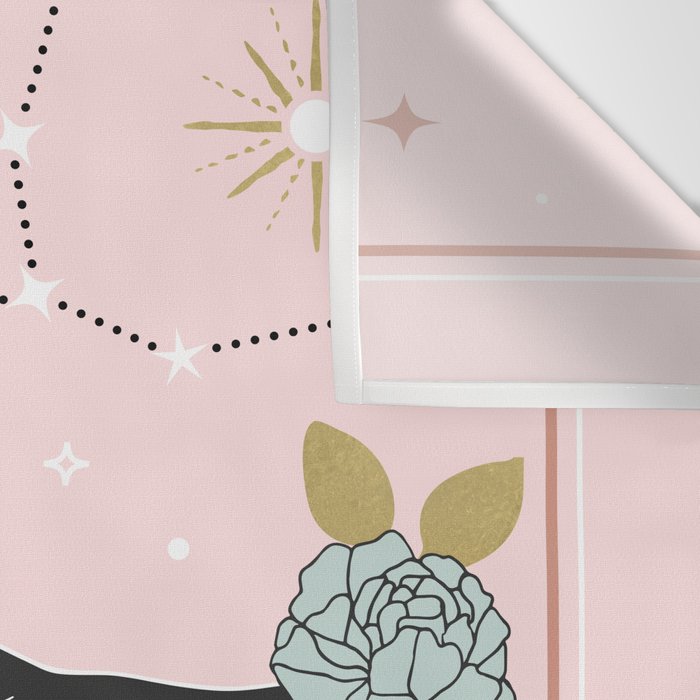 Virgo Zodiac Series Wall Tapestry Gallery Image 3