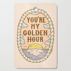 GOLDEN HOUR Cutting Board Gallery Image 1