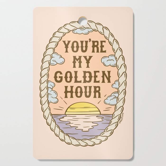 GOLDEN HOUR Cutting Board Gallery Image 1