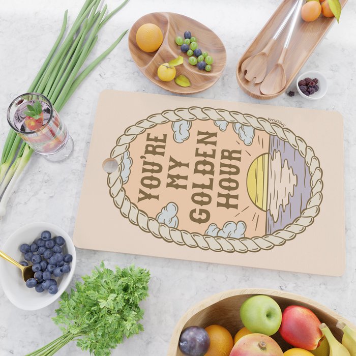 GOLDEN HOUR Cutting Board Gallery Image 2