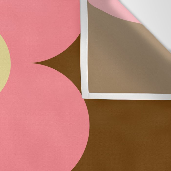 Retro Flower 10B Wall Tapestry Gallery Image 3