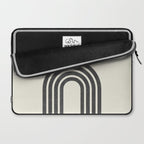 Mid century modern - half sun arch Laptop Sleeve Gallery Image 2