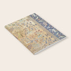 Antique Golden Animal Forest Persian Tabriz Rug Print Notebook Gallery Image 2