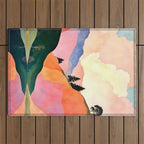 Love In the Air Outdoor Rug Gallery Image 1