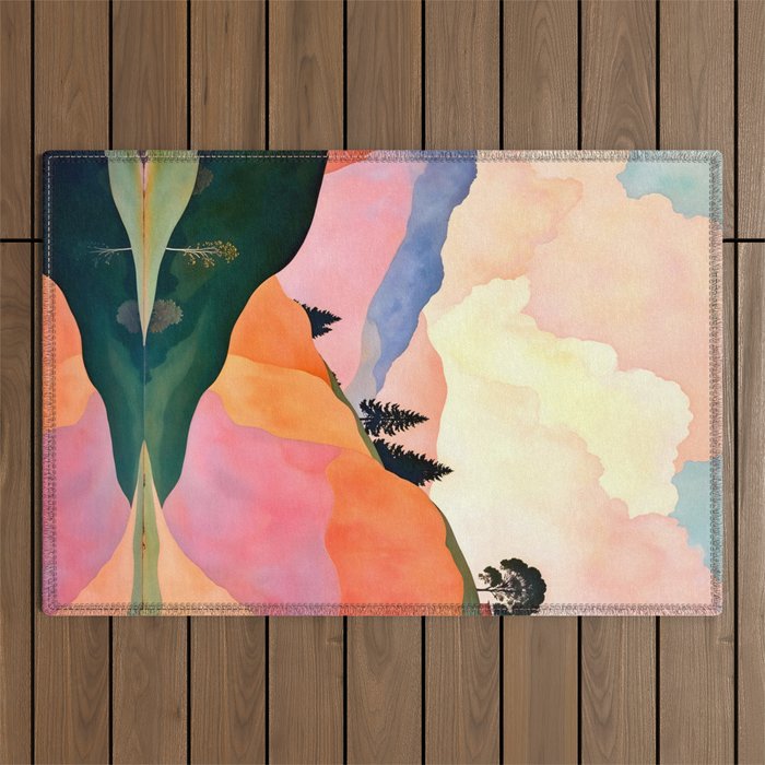Love In the Air Outdoor Rug Gallery Image 1