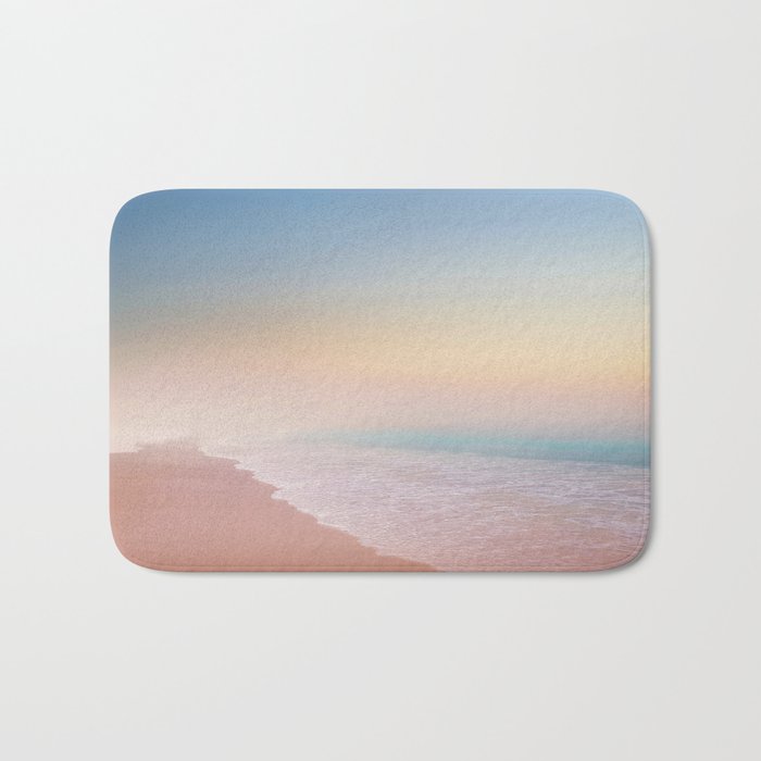 Pink Sunset Bath Mat Gallery Image 1