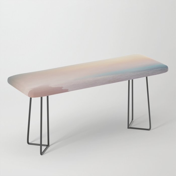 Pink Sunset Bench Gallery Image 1