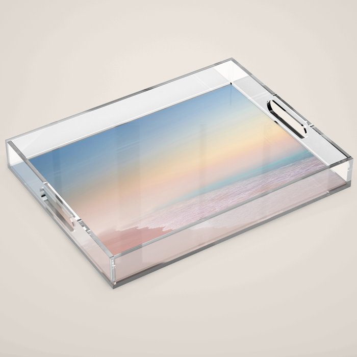 Pink Sunset Acrylic Tray Gallery Image 1