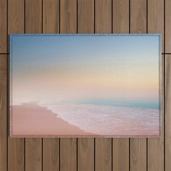 Pink Sunset Outdoor Rug Gallery Image 1