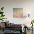 Pink Sunset Wood Wall Art Gallery Image 2