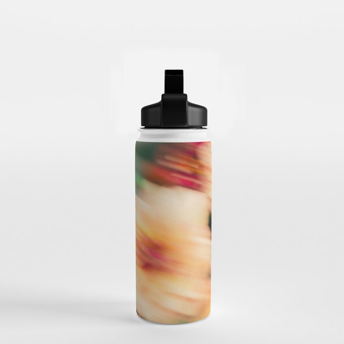 Moving Flowers | Abstract Floral Photography Water Bottle Gallery Image 2