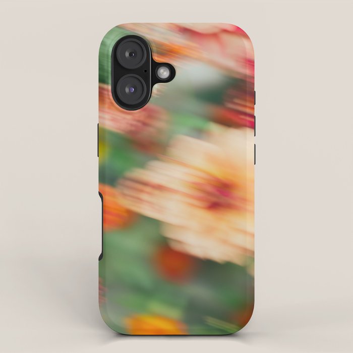 Moving Flowers | Abstract Floral Photography iPhone Case Gallery Image 1