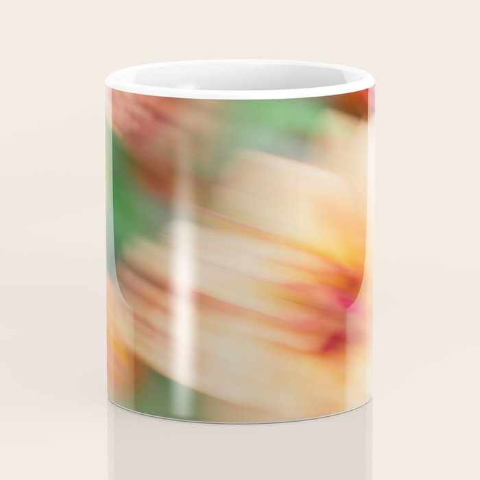 Moving Flowers | Abstract Floral Photography Coffee Mug Gallery Image 4