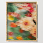 Moving Flowers | Abstract Floral Photography Serving Tray Gallery Image 1