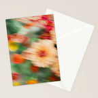 Moving Flowers | Abstract Floral Photography Stationery Card Gallery Image 2