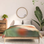 Moving Flowers | Abstract Floral Photography Comforter Gallery Image 3