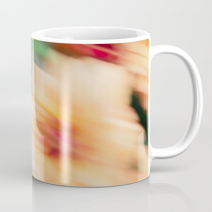 Moving Flowers | Abstract Floral Photography Coffee Mug Gallery Image 1