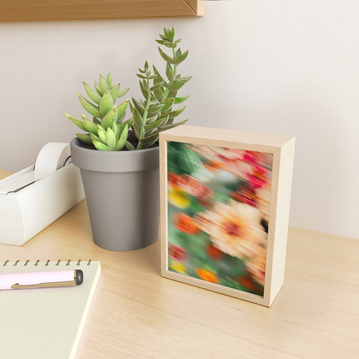 Moving Flowers | Abstract Floral Photography Mini Art Print Gallery Image 2