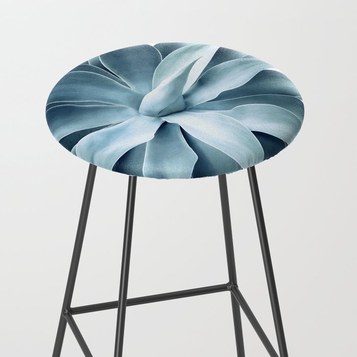 Bursting into life - teal Stool Gallery Image 2