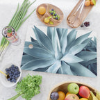 Bursting into life - teal Cutting Board Gallery Image 2