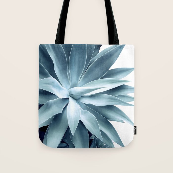 Bursting into life - teal Tote Bag Gallery Image 1