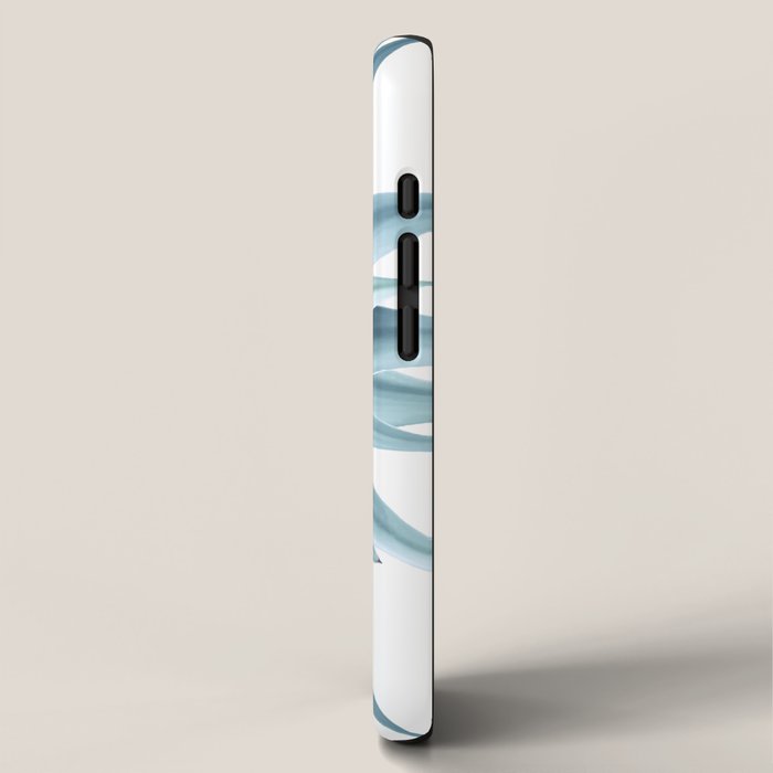 Bursting into life - teal iPhone Case Gallery Image 2