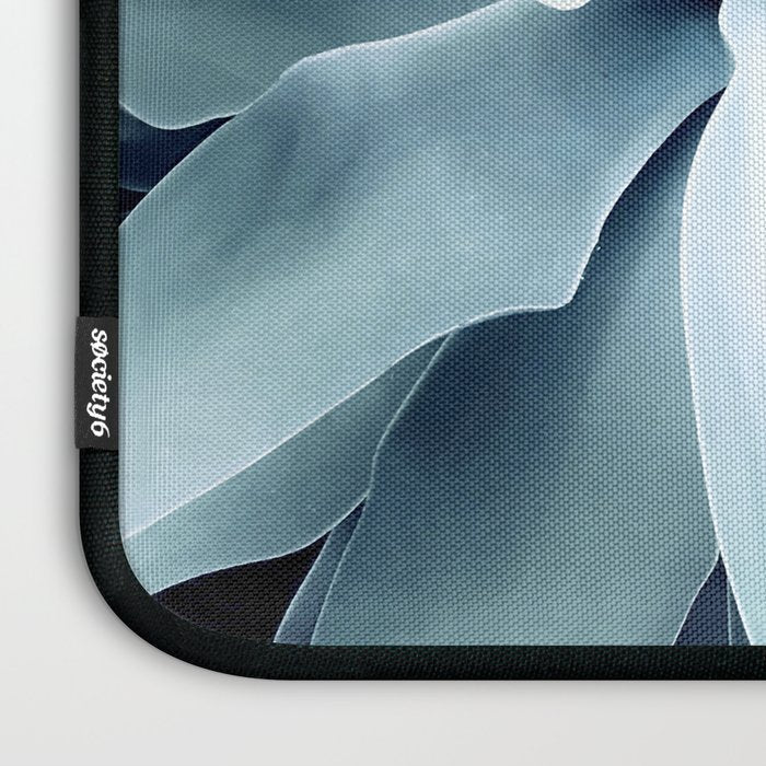 Bursting into life - teal Laptop Sleeve Gallery Image 3