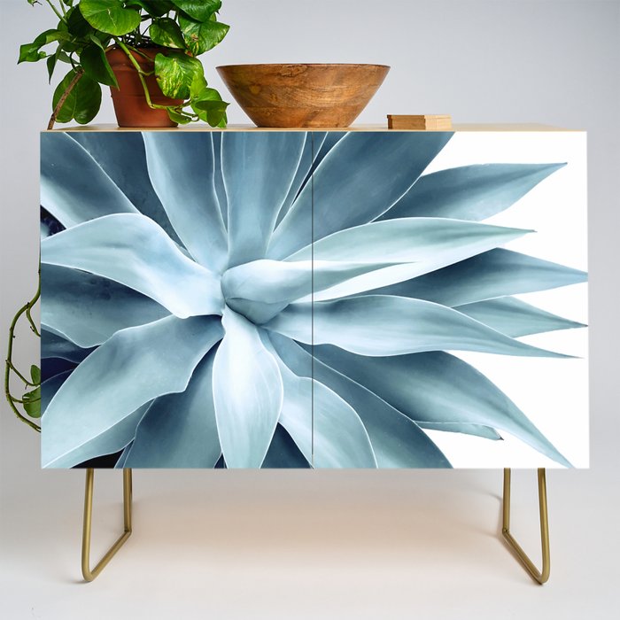 Bursting into life - teal Credenza Gallery Image 1