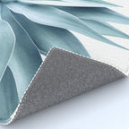 Bursting into life - teal Rug Gallery Image 4